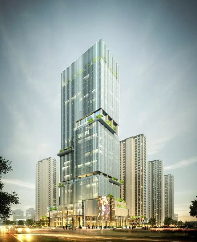 合肥万科金域华府项目五期贸易写字楼 提名奖-公共构筑类 