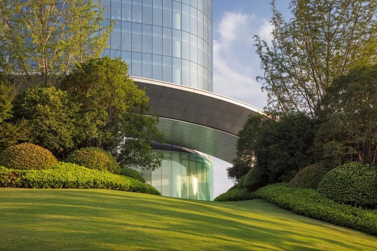 南昌新力中心塔楼直接落地，无裙房