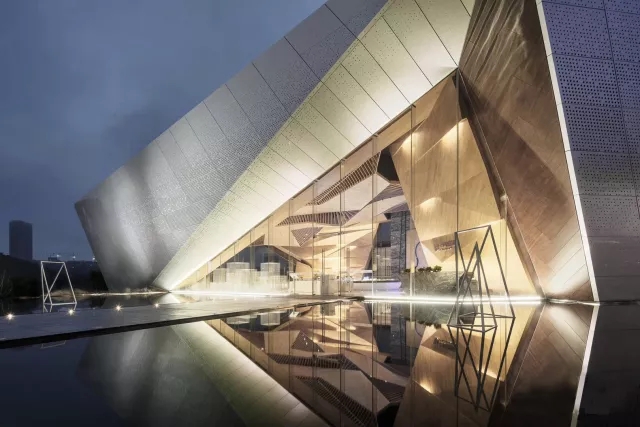 主展厅透视 by刘国畅，南宫NG28建设设计