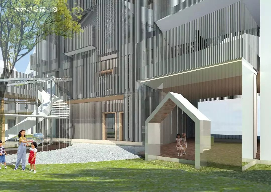 入园-缩幼 回家-放大